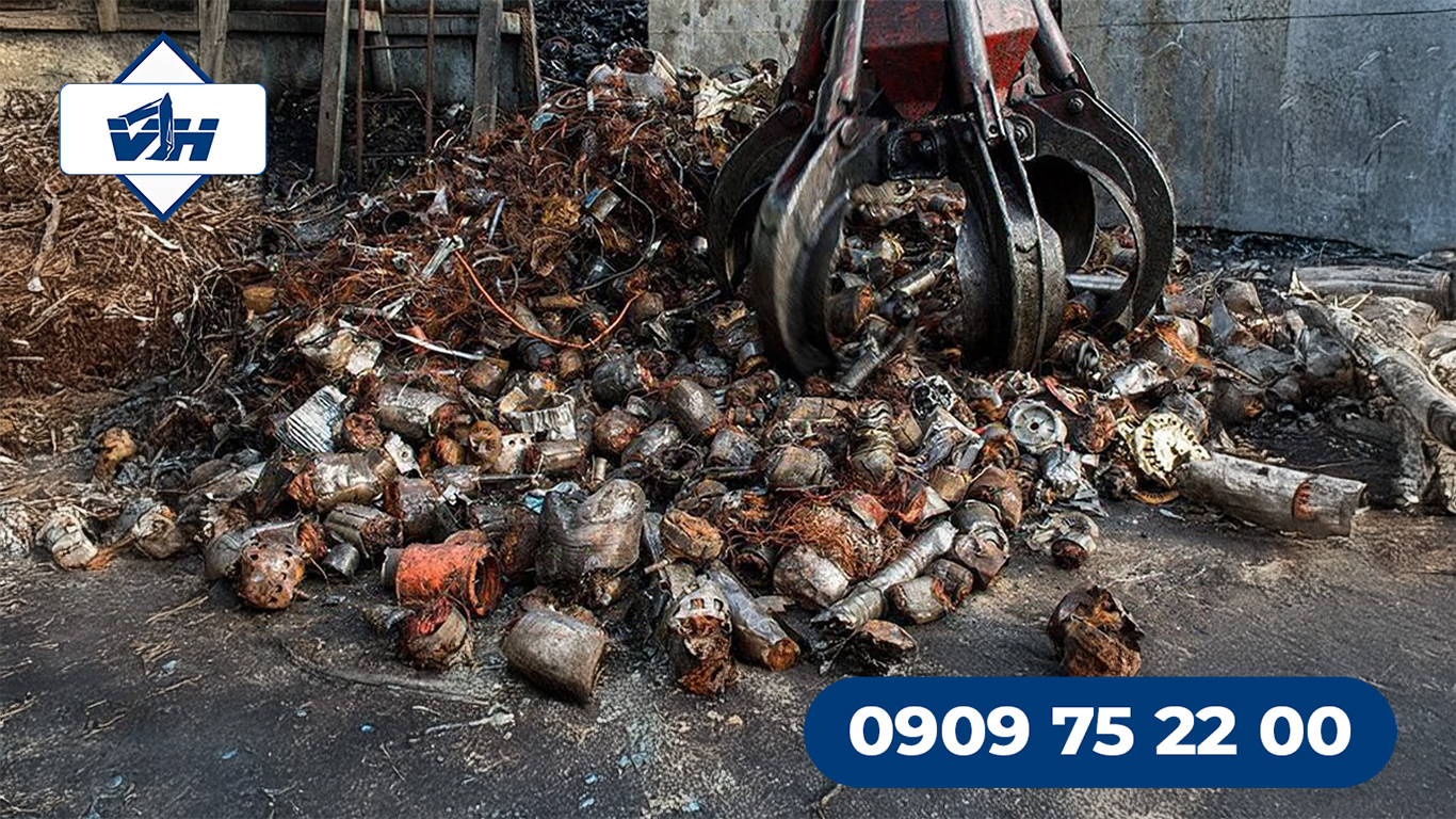 Thu mua phế liệu khu kỹ nghệ Singapore Mỹ Phước
